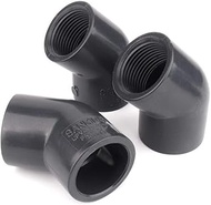 MOLIBAIHUO 1pc 21.34~114.3mm To 1/2"~4" Hi-Quality UPVC 45 Degree Elbow Connectors Aquarium Tank Gar