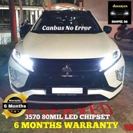 Mitsubishi Eclipse Cross 6500k White Canbus LED Headlight / Fog Light Bulb 100% Error Free HB3 H8 H1