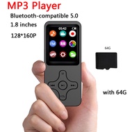 เครื่องเล่นเพลงพกพา MP3ไฮไฟพร้อมอีบุ๊คเรเดอร์บลูทูธรองรับเครื่องเล่นเพลง5.0 MP3เครื่องวิดีโอมัลติฟังก์ชั่นสำหรับนักเรียน