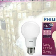 Philips LED Lamp 6 watt 6w 6watt