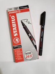 德國 STABILO 天鵝牌 OHPen universal permanent  萬用油性筆 1.0mm  (黑色)