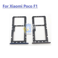 For Xiaomi Poco F1 SIM SD Card Holder Sim Card Slot Tray Holder Replacement Parts
