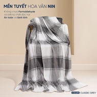 SUMMER THIN BLANKET - NIN snow blanket with pattern size 96x140cm, 1m3x2m, 1m6, 1m8 suitable for chi