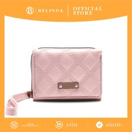 BELINDA Wallet For Woman Leather Korean Multi-Slot Card Holder Coin Purse Short Wallet QB2028