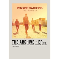 【READY STOCK】Poster Cover Album The Archive - EP by Imagine Dragons for Room/Barber/Gift/Gym