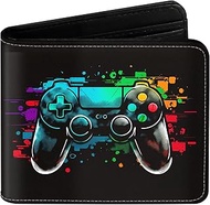 Teen Boys Wallet for Kids 6-8 9-12 12-14 , Funny Novelty Leather Cool Wallets With Credit Id Card Ca