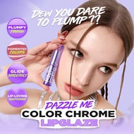 DAZZLE ME - Color Chrome Lip Glaze Lipstick Balm