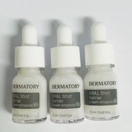 3pcs DERMATORY HYAL Shot Barrier Cream Ampoule B5 12ml Mini Size Trial Kit Sample size travel kit