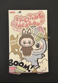 popmart THE MONSTERS - 心動馬卡龍搪膠臉盲盒 labubu馬卡龍隱藏 栗子可可