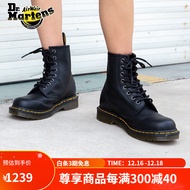 马丁（DR.MARTENS）1460 新中式流行时尚短靴软皮黑色男款8孔马丁靴 黑色 43