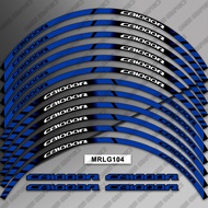 For HONDA CB1000R CB 1000 R Motorcycle Rim Wheel Hub Sticker Reflective Accessories Decals