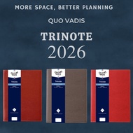 [Quo Vadis] 2026 Trinote/Club Diary – Weekly Vertical Planner, Starts Dec 2025, B5 (18×24cm)
