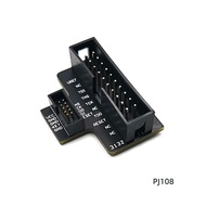 1.27mm JTAG Adapter Board Standard 20 Pin 2.54mm to 10 Pin 1.27mm Support JLINK/SWD