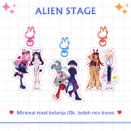 GANTUNGAN ACRYLIC KEYCHAIN ALIEN STAGE ALNST | BUNNY ALIENSTAGE | ACRYLIC HANGER