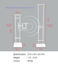 Easel Banner Stand with Adjustable Height Double Sided Poster Board Display Stand/Adjustable Height