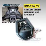 YAMAHA NMAX V1 NMAX V2 HANDLE BAR COVER HANDLE PENUTUP UPGRADE USB KIT ACCESSORIES