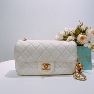 TW4440 CHANEL 香奈兒經典翻蓋式連調節器金球鏈帶包包CLASSIC FLAP 20CM WITH GOLD BALL LAMBSKIN