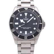 帝舵 Pelagos 25500TN 自動腕錶，鈦金屬/不鏽鋼材質，黑色錶盤，型號 0412，成色極佳。二手。