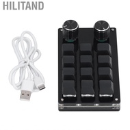 Hilitand OSU Gaming Keypad 12 Keys Mechanical For Office Game