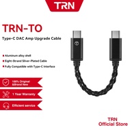 TRN TO Type-C DAC Amp Eight-Strand Silver-Plated Cable