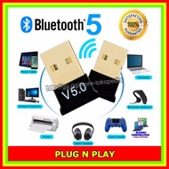 Usb Bluetooth 5.0 CSR Dongle Mini Mushroom Small Computer Laptop Keyboard Receiver Adapter Not 4