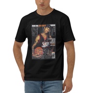 Allen Iverson Classic Slam Magazine Cover Newest Mens 100% Cotton T Shirt