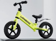 RUN2FREE - 兒童無腳踏平衡車/滑步車(14吋發泡輪車胎適合身高95-130cm) - 螢光色