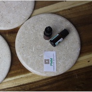 BOLU Marble serving tray Marble tray 20CM Origin indonesia / Spalsh beige round