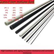 Glass fiber hollow rod glass fiber tube hard plastic tube thin tube glass steel tube fiber tube insu