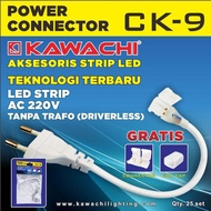 KAWACHI Power Connector CK-9 LED Strip AC 220V Driverless - AC220V LED Strip Light Connector Accesso