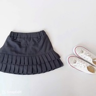 Girls Skirt CV222 Cute Soft Khaki Fabric with Chips Pants for Children 10-38kg