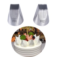 F01 & F02 nozzle, Russian model viva icing mouth tip, stainless steel material