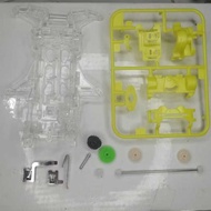 Chassis vs transparent vintage mini 4wd Tamiya