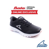 Bata (Online Exclusive) บาจา ยี่ห้อ Power รองเท้ากีฬา รองเท้าวิ่ง รองเท้าผ้าใบ ผ้าใบผูกเชือก สำหรับผ