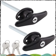 Truck Cap Locking T-Handles Campers Topper Lock and Keys T-Handle Canopy Replacement Lock T-Lock gre