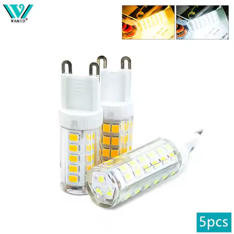 5pcs G9 LED Light Bulbs 220V 3W 5W 9W SMD2835 Led Lamp Ceramic Cold White/Warm White Lampada LED Hom