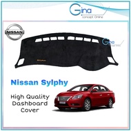 (9colors)Nissan Sylphy Dashboard Cover Nonslip High Quality Custom Made Flannel Dashboard Cover