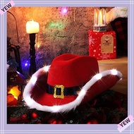 YYE Cowboy Hat Dress Up  Cowgirl Wild Costume Accessories Fluffy Feather Cap