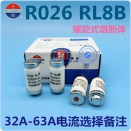 Fashion Fashion ❤ R026 Fuse RL8B RL98 Spiral Fuse Body 32a40a50a63a 380V Ceramic Fuse D02 225