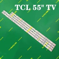 TCL TV Backlight Strip 4pcs LED strip For TCL 55P65US 55U3800C 55P65 55D6 55F6 55L2 4C-LB5508-HR03J 