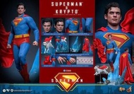 Hot Toys Superman & Krypto 1/6 比例可動人偶