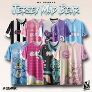 DJ sports shirt Mad Bear microfiber short sleeved plus size couple jersey