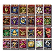 CSM VER - [7-Color Reflective Exclusive] Kamen Rider Ryuki Advent Card - Board Games - 6.6 x 9.6 cm