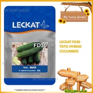 20G LECKAT TIMUN JENIS HIJAU FD 30/FD30 TOTO F1 HYBRID CUCUMBER LECKAT PREMIUM F1 HYBRID SEED GWG BI