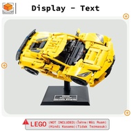 Display Stand for Lego Technic Chevrolet Corvette Stingray (42205)