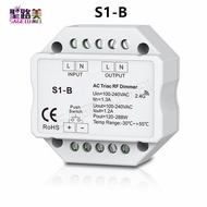 【Storewide Sale】 AC 110V - 220V S1-B Led Triac RF Dimmer use with R1 Remote 2.4GHz Wireless 1A 100W-
