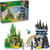 LEGO Wicked Emerald City & Kiamo Ko Castle Playset 75689, Adventure Gift Building Toy, Fantasy Decor