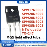 5PCS NEW SPW17N80C3 17N80C3 SPW35N60C3 35N60C3 SPW20N60S5 20N60S5 SPW20N60C3 20N60C3 SPW55N80C3 55N8