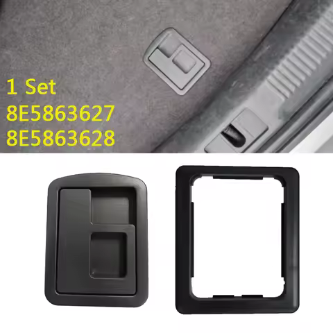 8E5863627 8E5863628 Car Trunk Liner Cover Cargo Handle Bezel For Audi A3 A4 B7 B8 Avant A5 8T A6 C6 