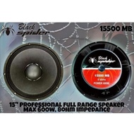 New! == Speaker Black Spider 15 Inch 15500 Mb15 Inch 15500 Mb Black